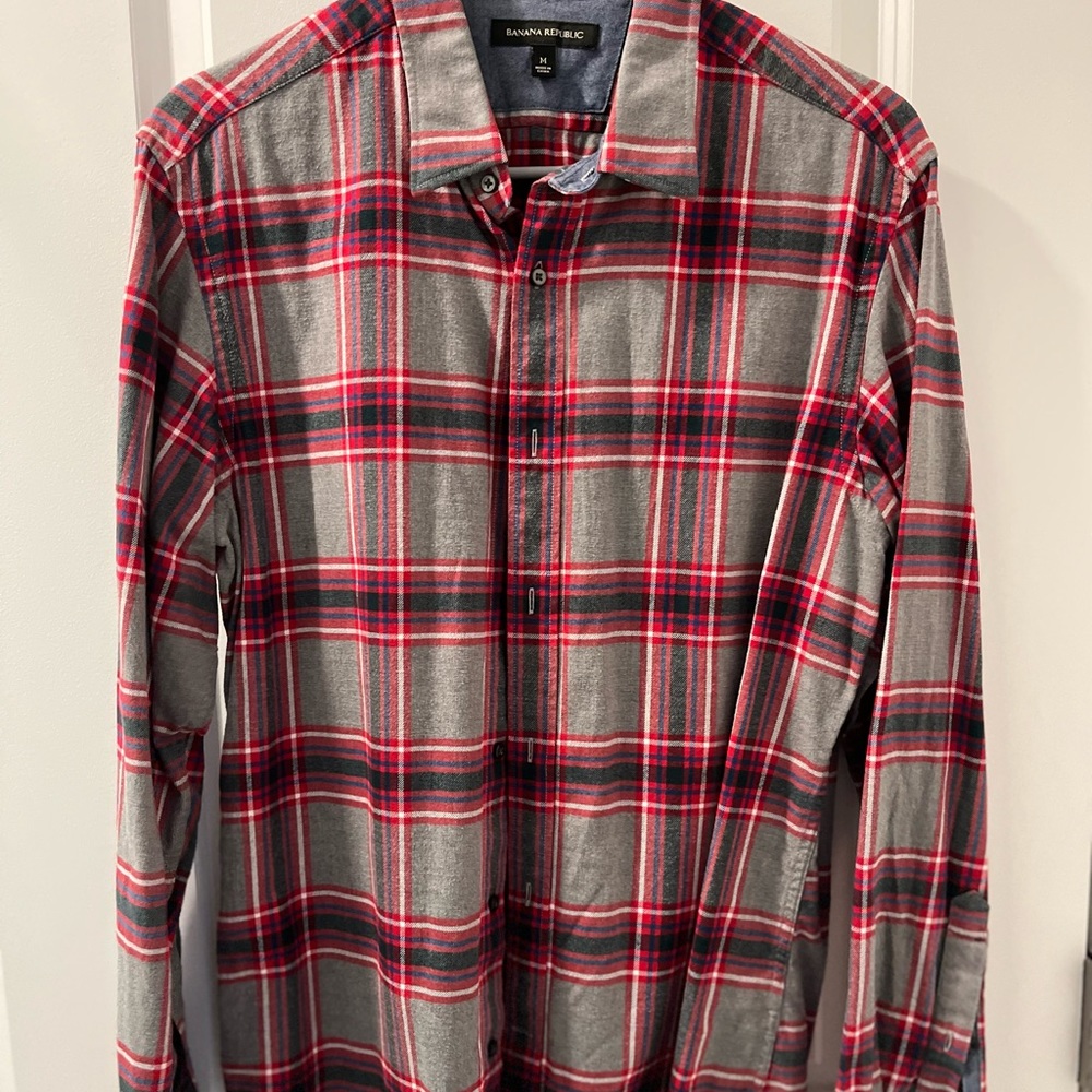 Flannel button down